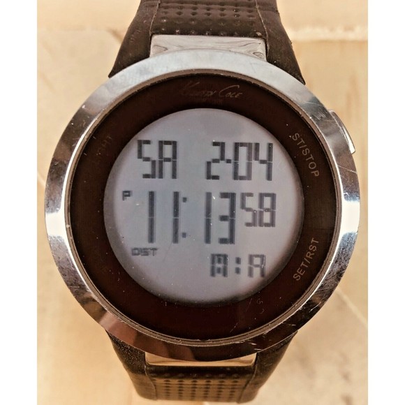 Kenneth Cole Other - Kenneth Cole KC1697 Silver Touch Screen Fresh Battery Beautiful